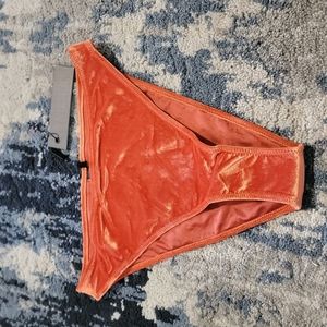 triangl swimwear Orange Velvet Bikini Bottom
